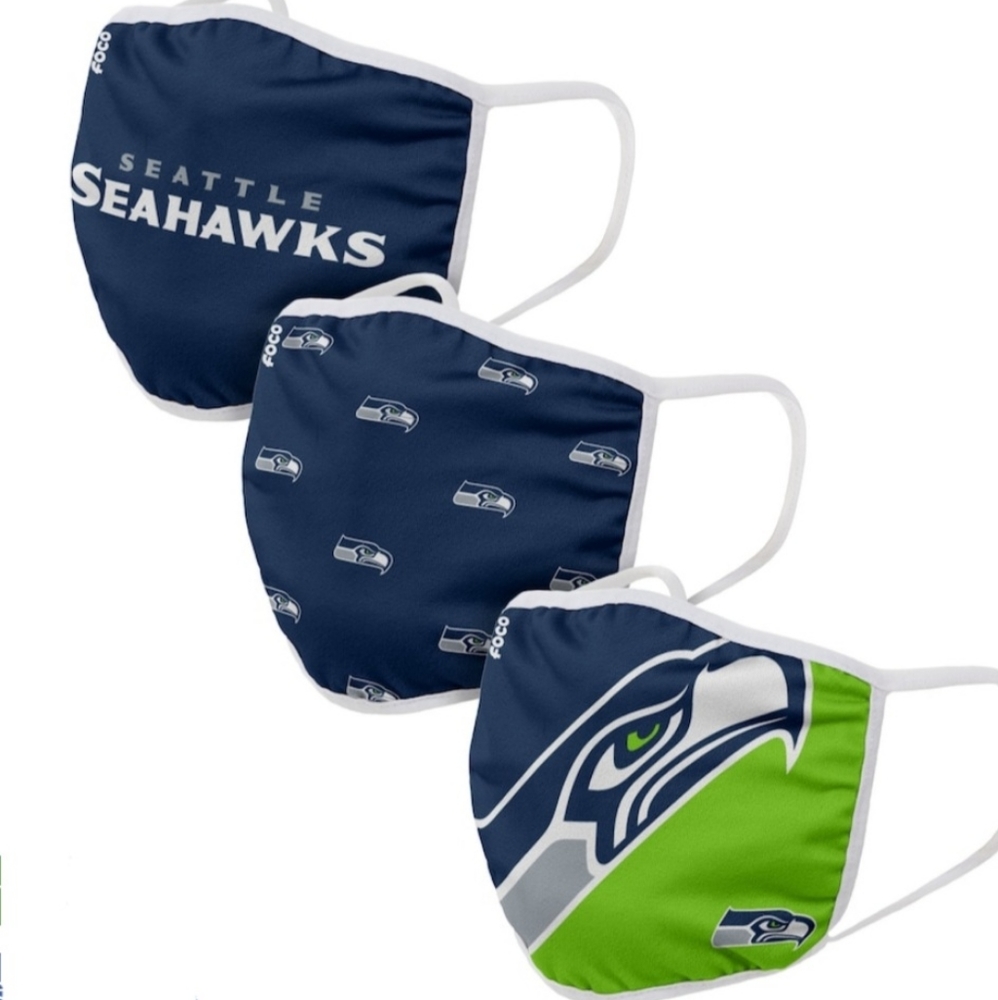 FOCO Seattle seahawks masks unisex